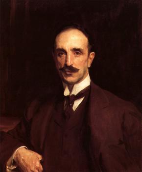 約翰 辛格 薩金特 Portrait of Douglas Vickers 約翰 辛格 薩金特 Portrait of Douglas Vickers